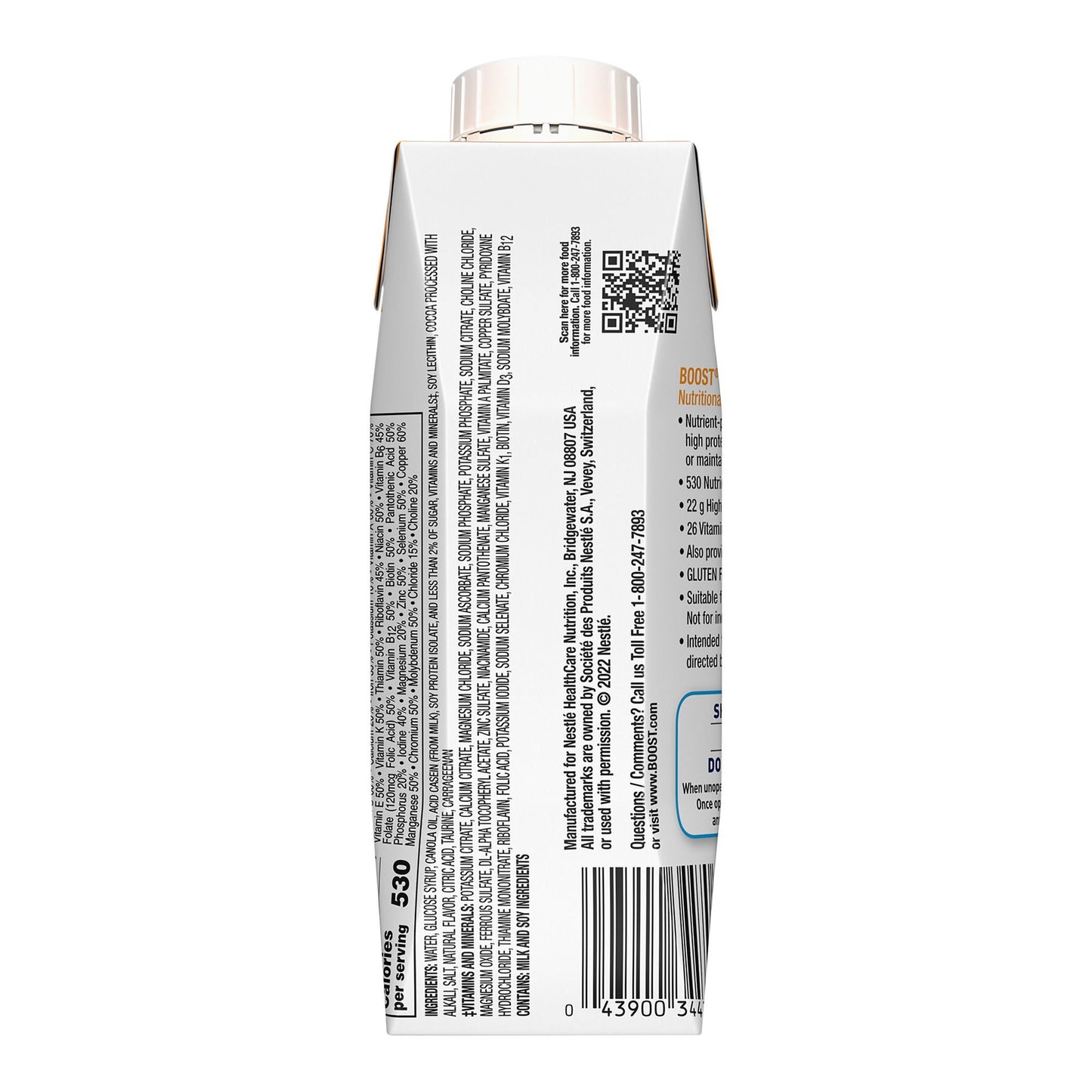 Boost® Very High Calorie Chocolate Nutritional Drink, carton