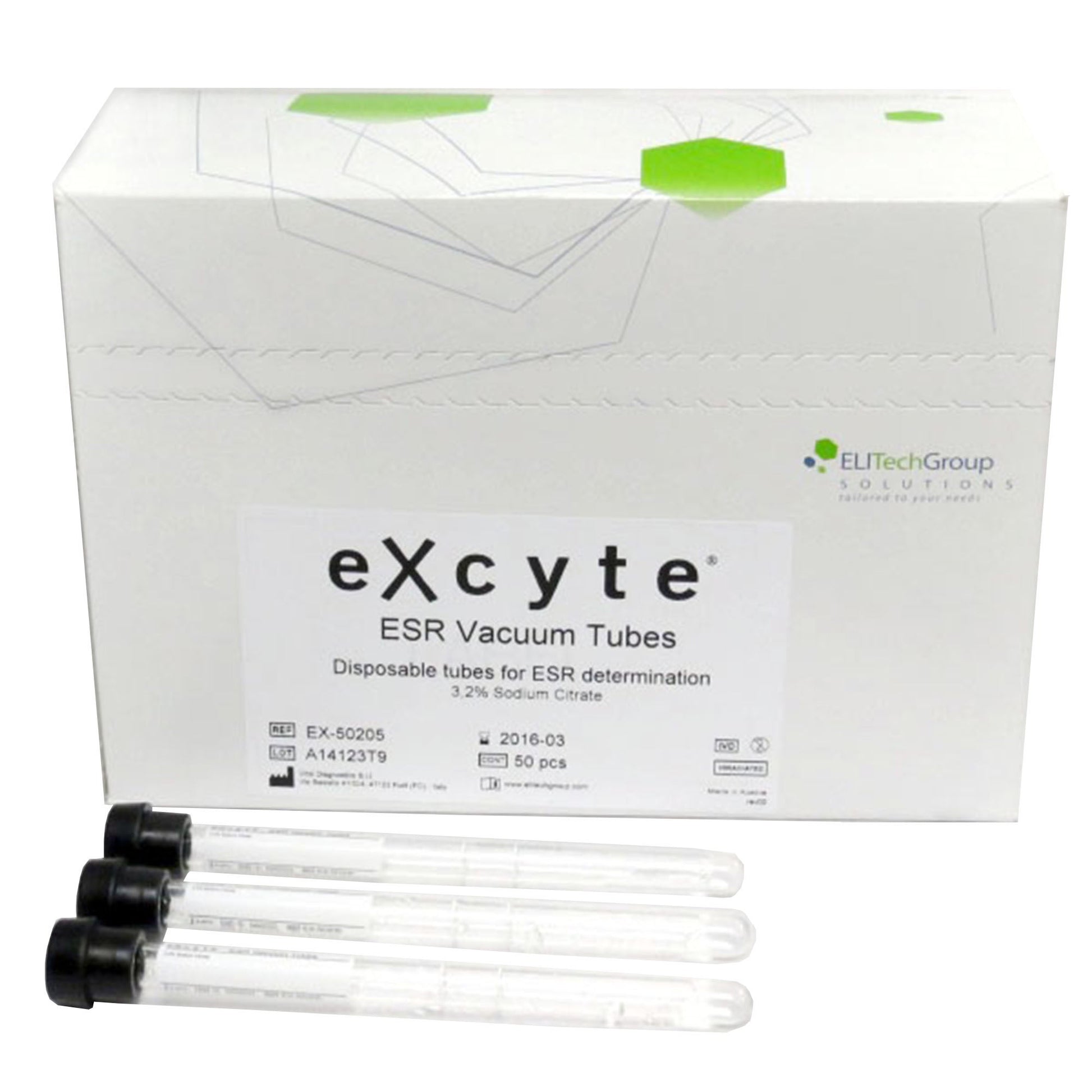 Excyte® Vacuum Glass Tube, 1 mL
