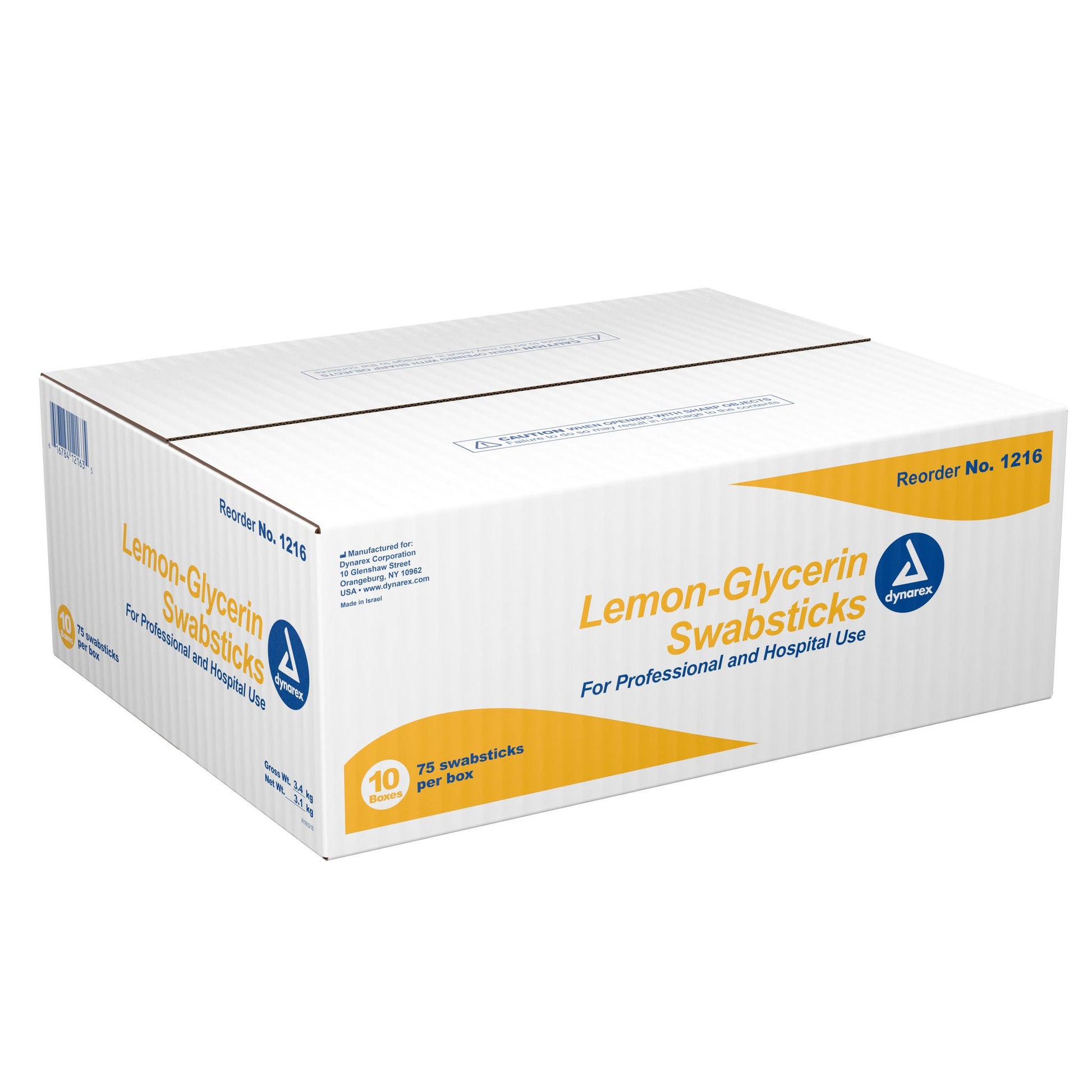dynarex® Lemon-Glycerin Oral Swabsticks