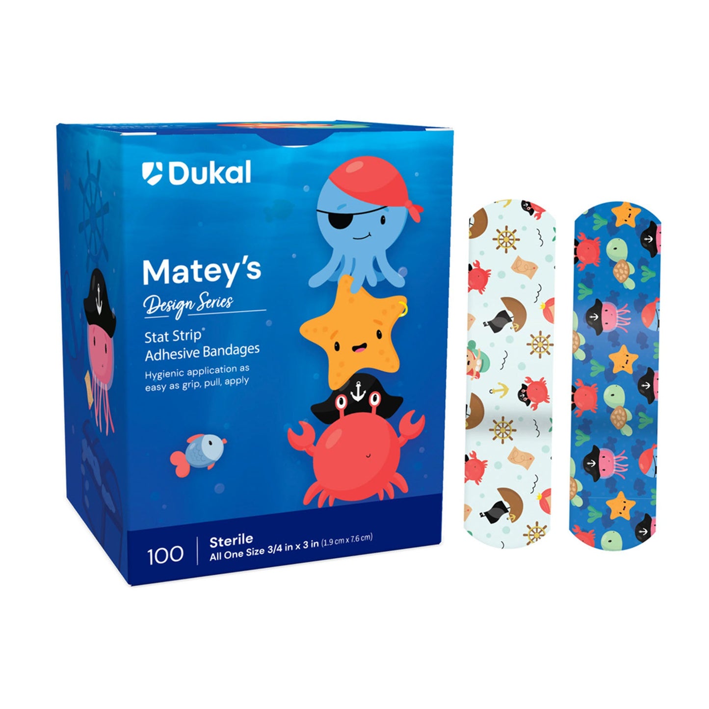 Stat Strip Adhesive Strip Plastic Kid Design (Matey's)