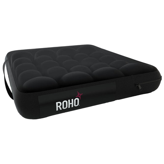 ROHO® Mosaic® Inflatable Seat Cushion, Air Cells, Black