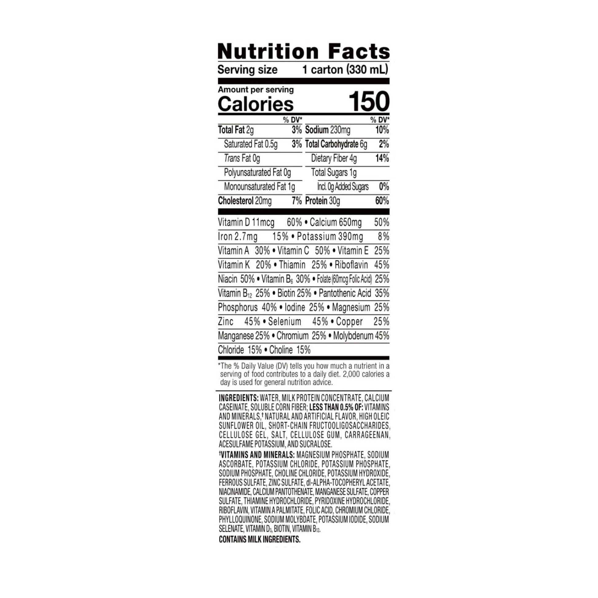 Ensure Max Protein Nutrition Shake Oral Supplement French Vanilla Flavor Liquid Reclosable Carton
