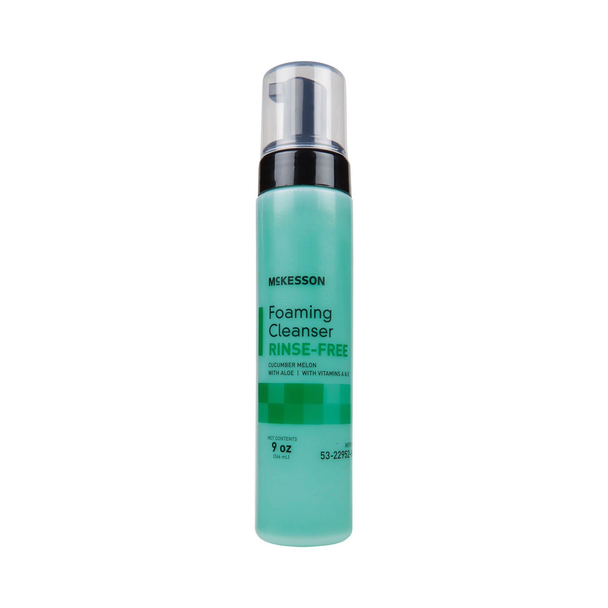 McKesson Rinse-Free Body Wash, Cucumber Melon Scent, Pump Bottle