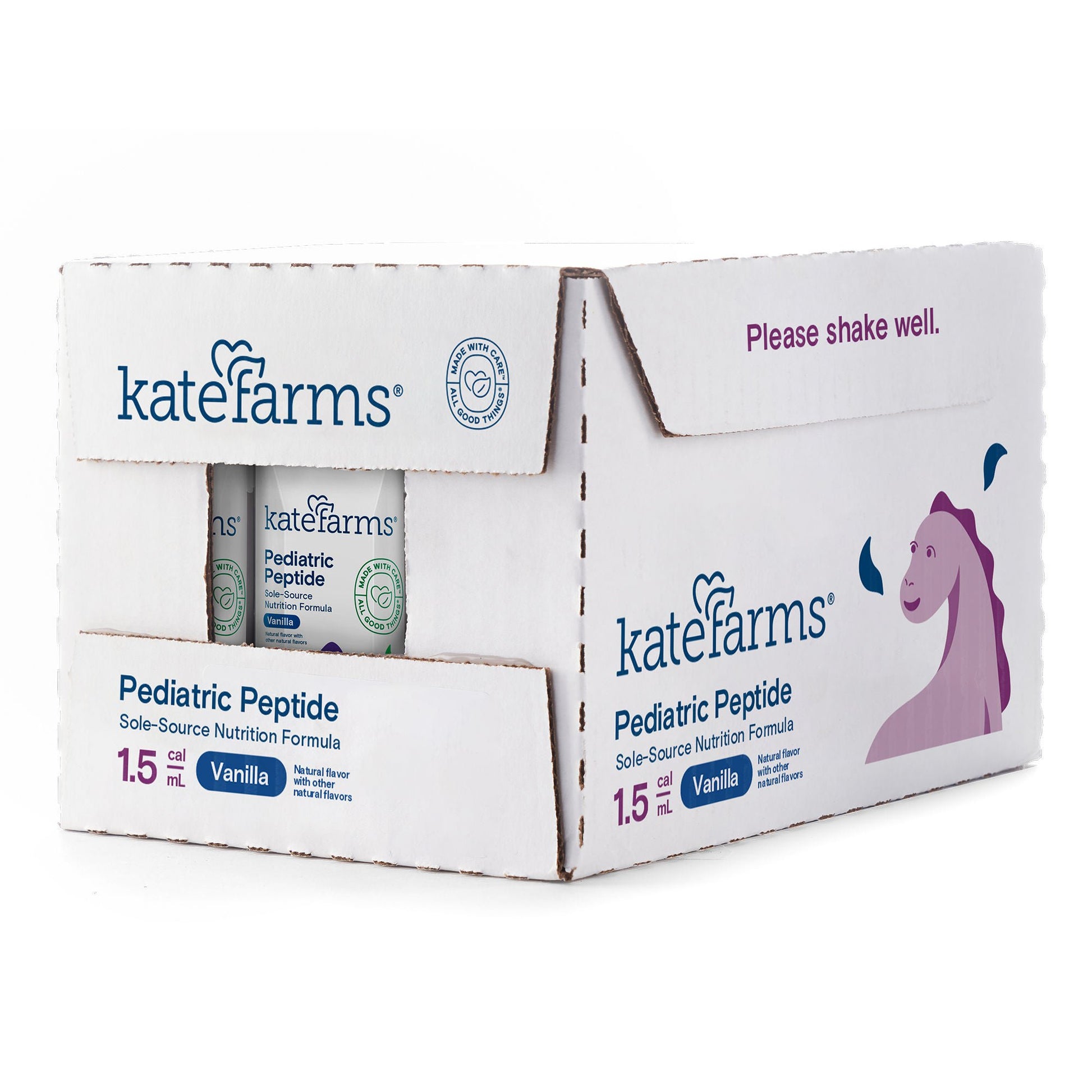 Kate Farms® Pediatric Peptide 1.5 Sole-Source Nutrition Formula, Vanilla