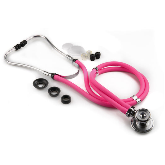 McKesson Lumeon Sprague Rappaport Stethoscope Double Lumen Pink 641NPGM