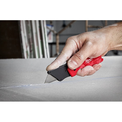 Milwaukee FASTBACK Folding Utility Knife Set 48-22-1503 | 2.4 in Blade Length, 2-Piece