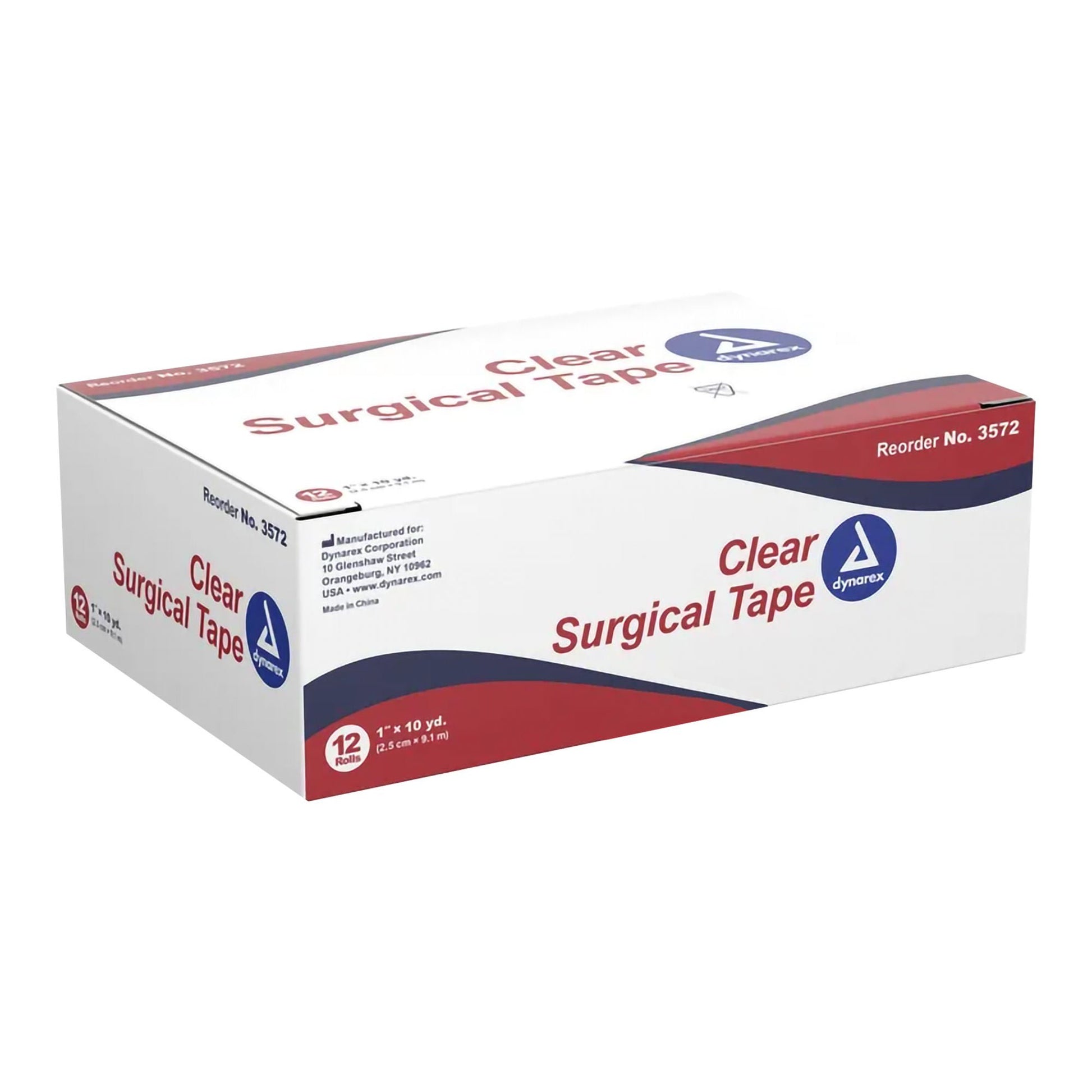 dynarex® Adhesive Medical Tape, Transparent