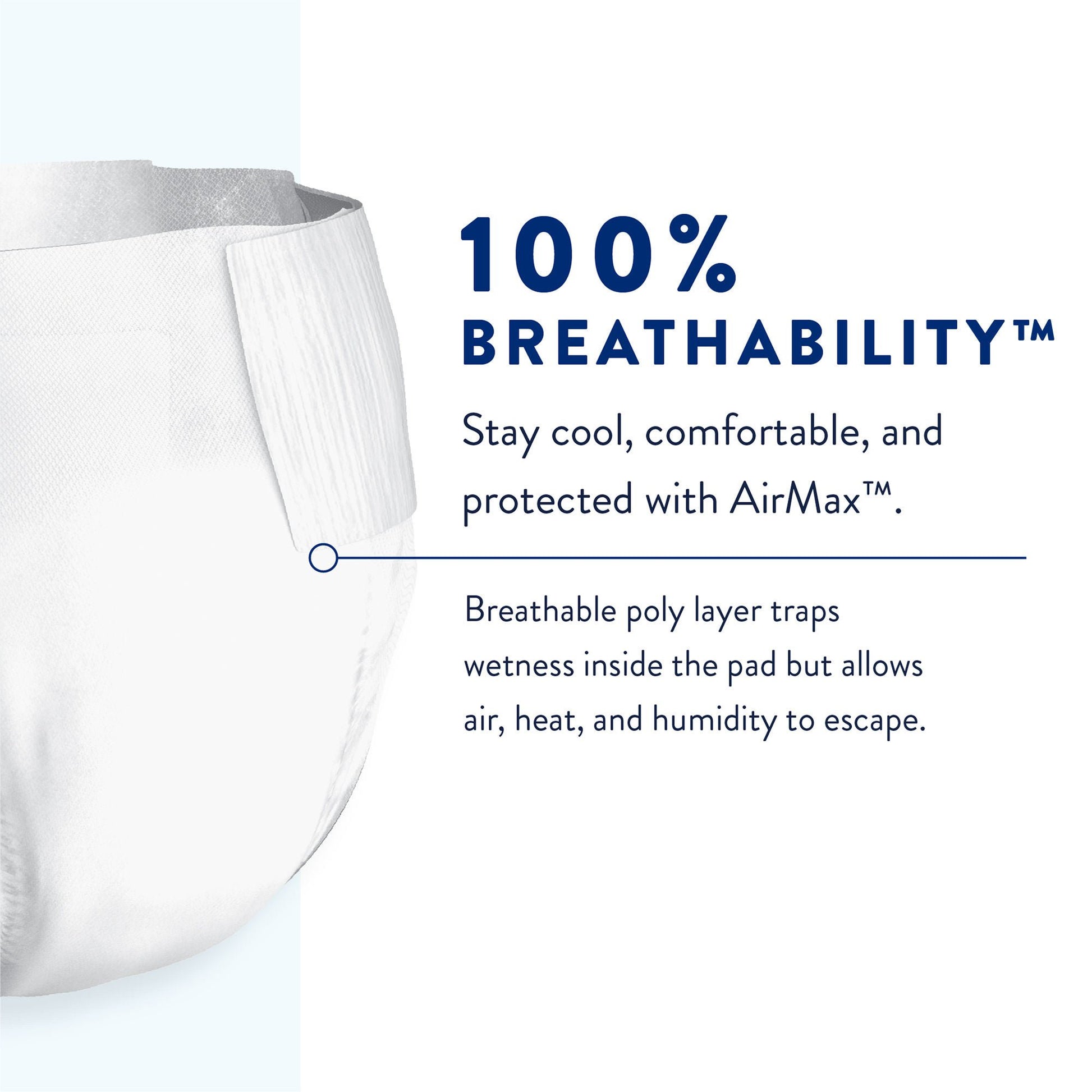 Prevail Air™ Overnight Briefs Overnight Absorbency, Size 1