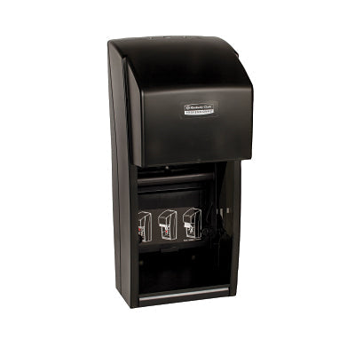 Scott Essential Standard Roll Bathroom Tissue Dispenser, Cored and Coreless Rolls, Plastic, Smoke (09021)