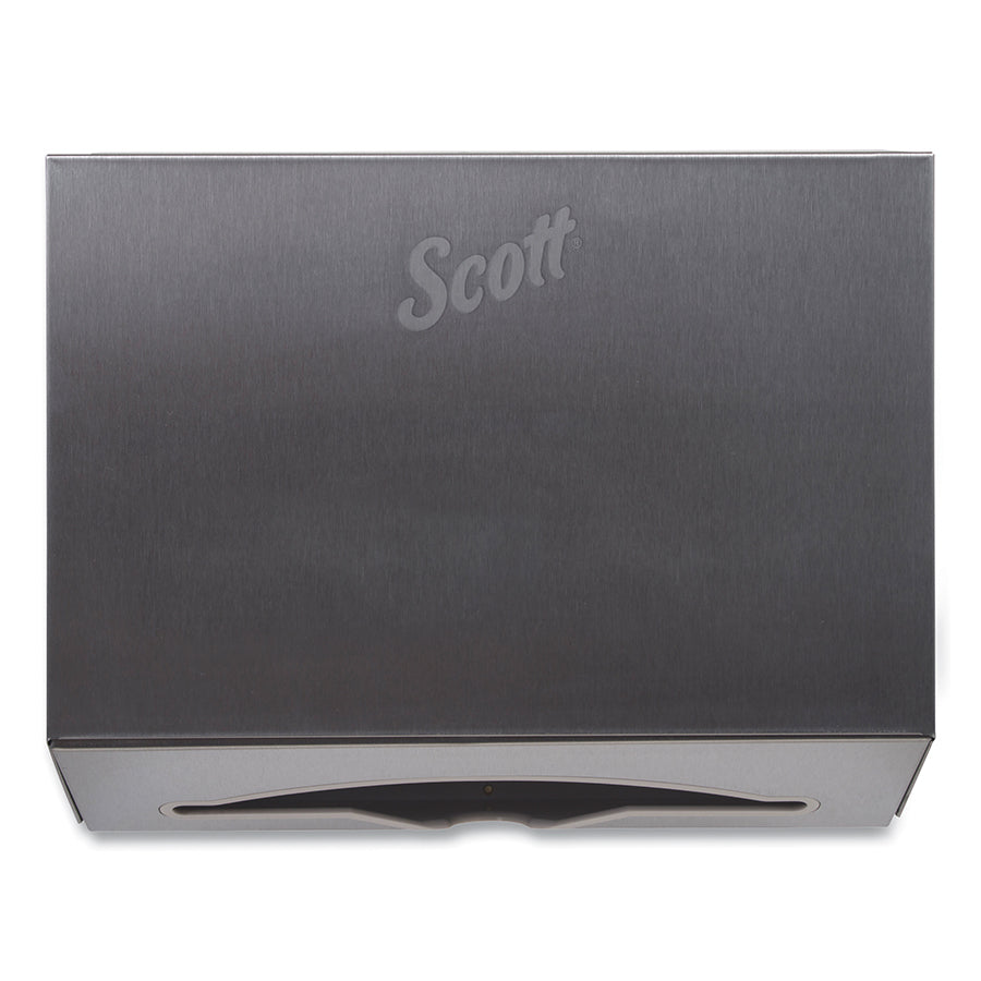 Scottfold™ Compact Folded Towel Dispenser, Wall Mounted, Stainless Steel, Stainless (09216)