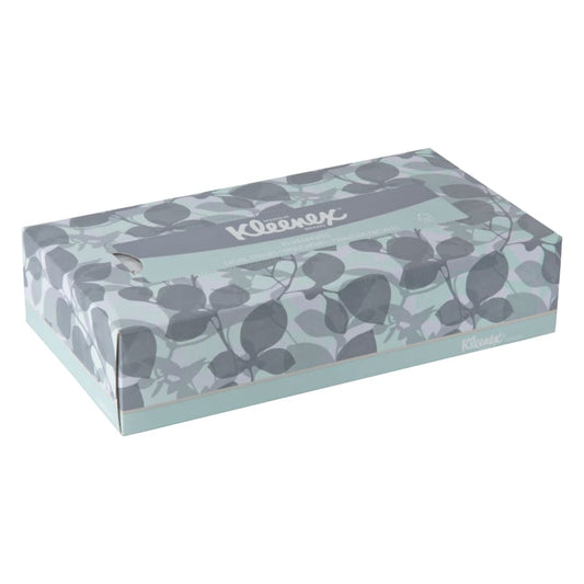 Kimberly-Clark Professional Kleenex Naturals Facial Tissue, 8.875 in x 8.4 in, 125 per box (21601)