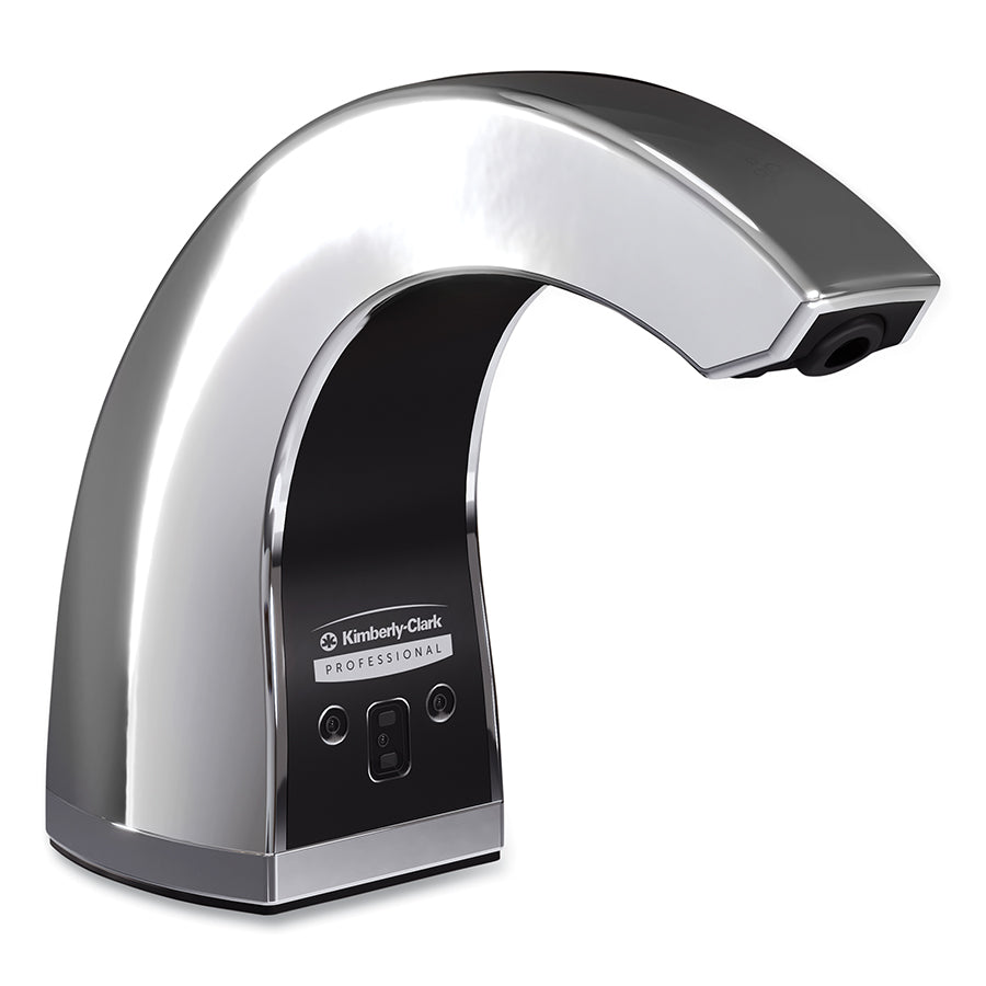 Scott Touchless Counter Mount Soap Dispenser, 1.5 L Capacity, Chrome (47604)