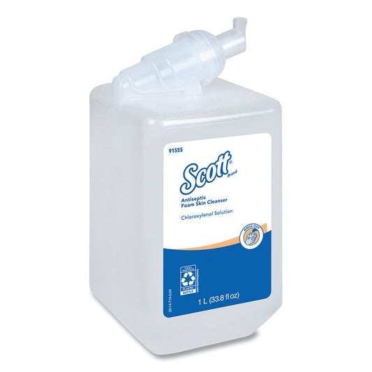 Kimberly-Clark Professional E-2 Foam Skin Cleanser, 1.0 L, Manual Cassette, 6 Per Case (91555)
