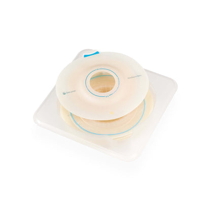 SenSura® Mio Convex Flex Ostomy Barrier, Stoma Opening, Red Color Match