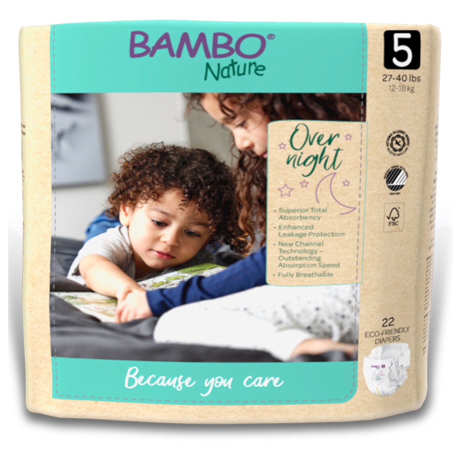 Bambo® Nature Overnight Diapers