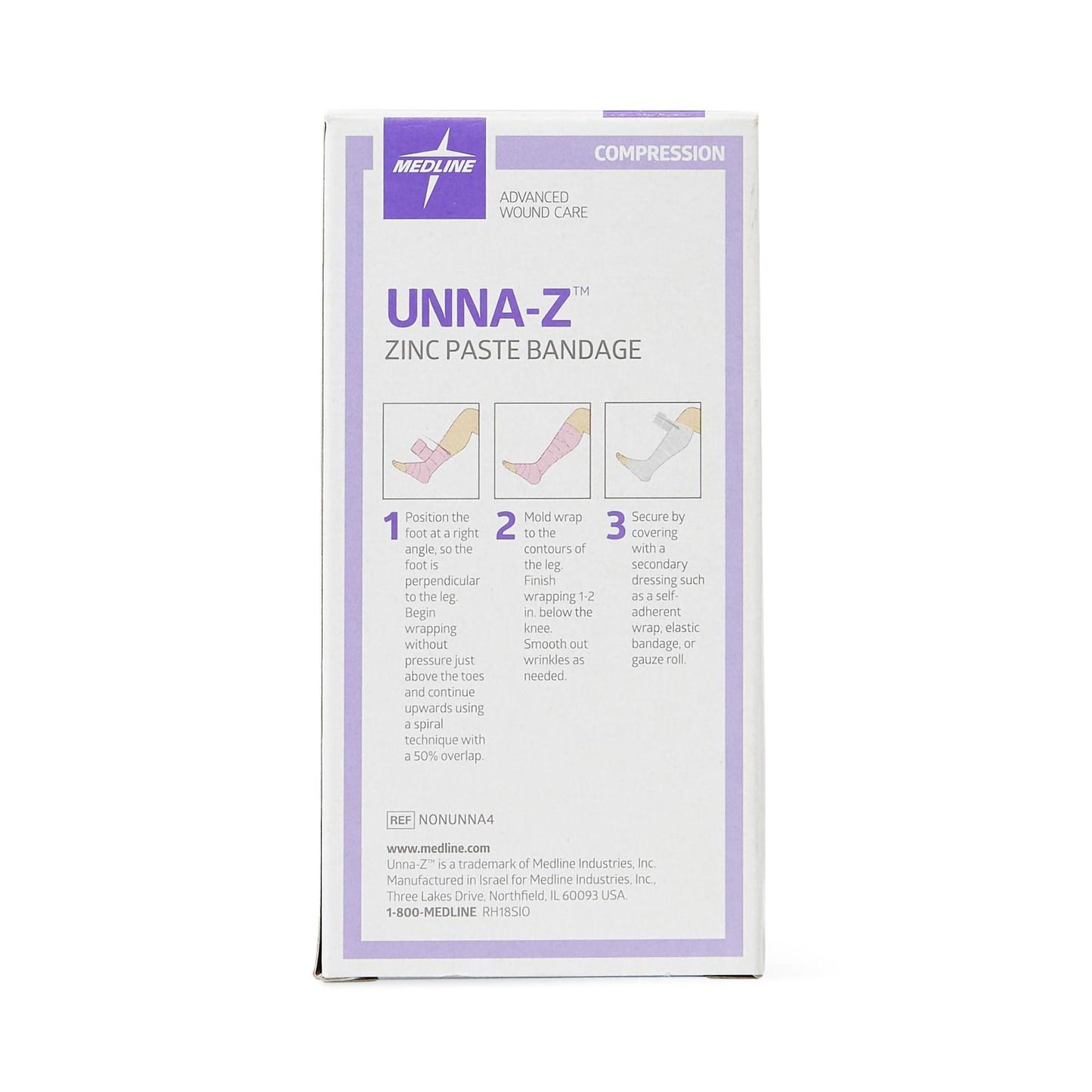Unna-Z Unna Boot with Zinc Oxide and Calamine
