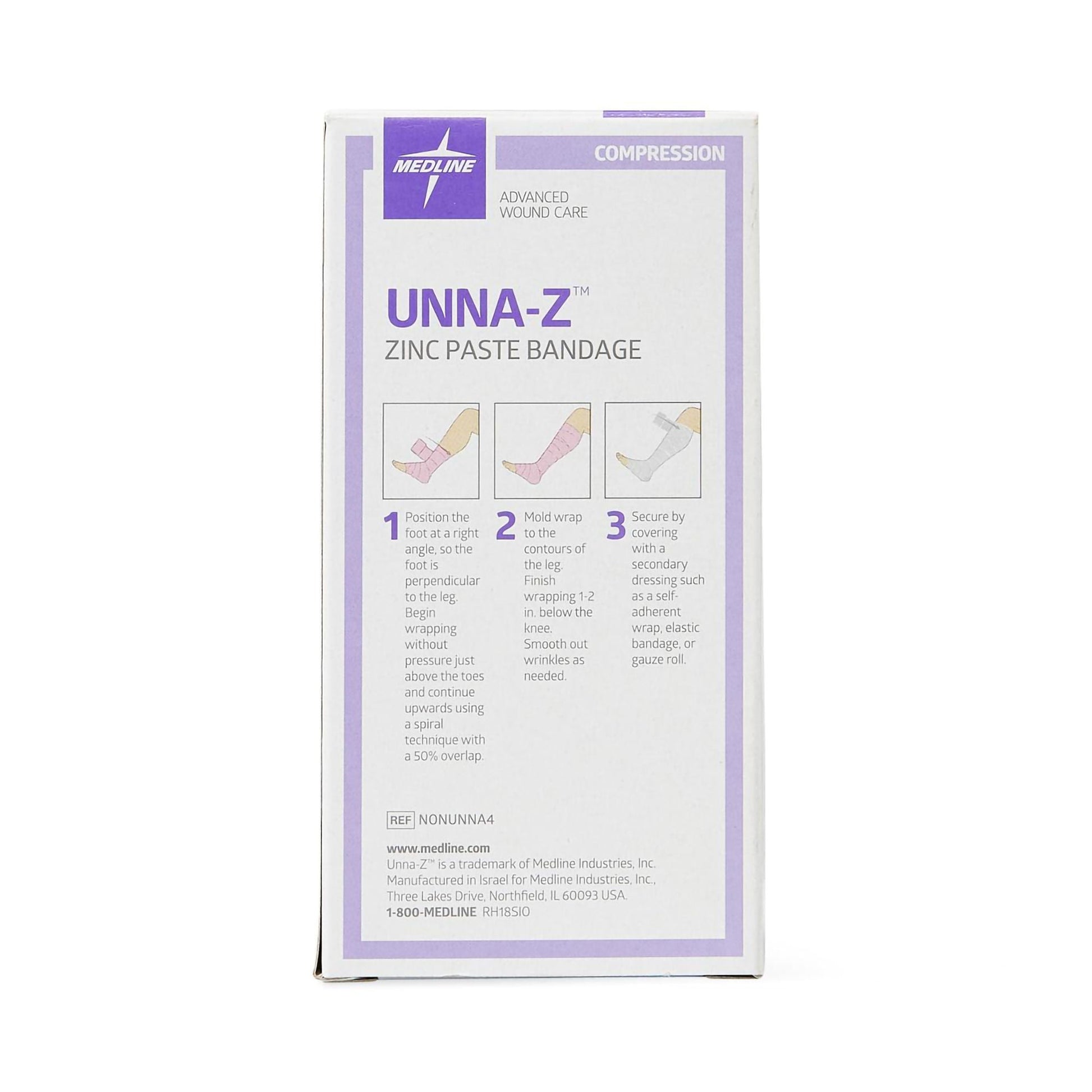 Unna-Z Unna Boot with Zinc Oxide and Calamine