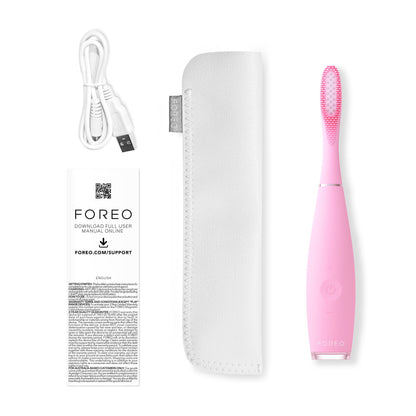 ISSA™ 3 Silicone Sonic Toothbrush, Pink