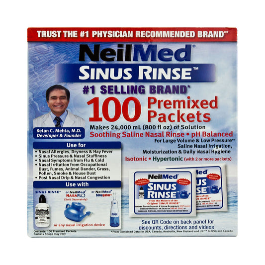 NeilMed® Sinus Rinse™ Saline Nasal Rinse Refill Kit