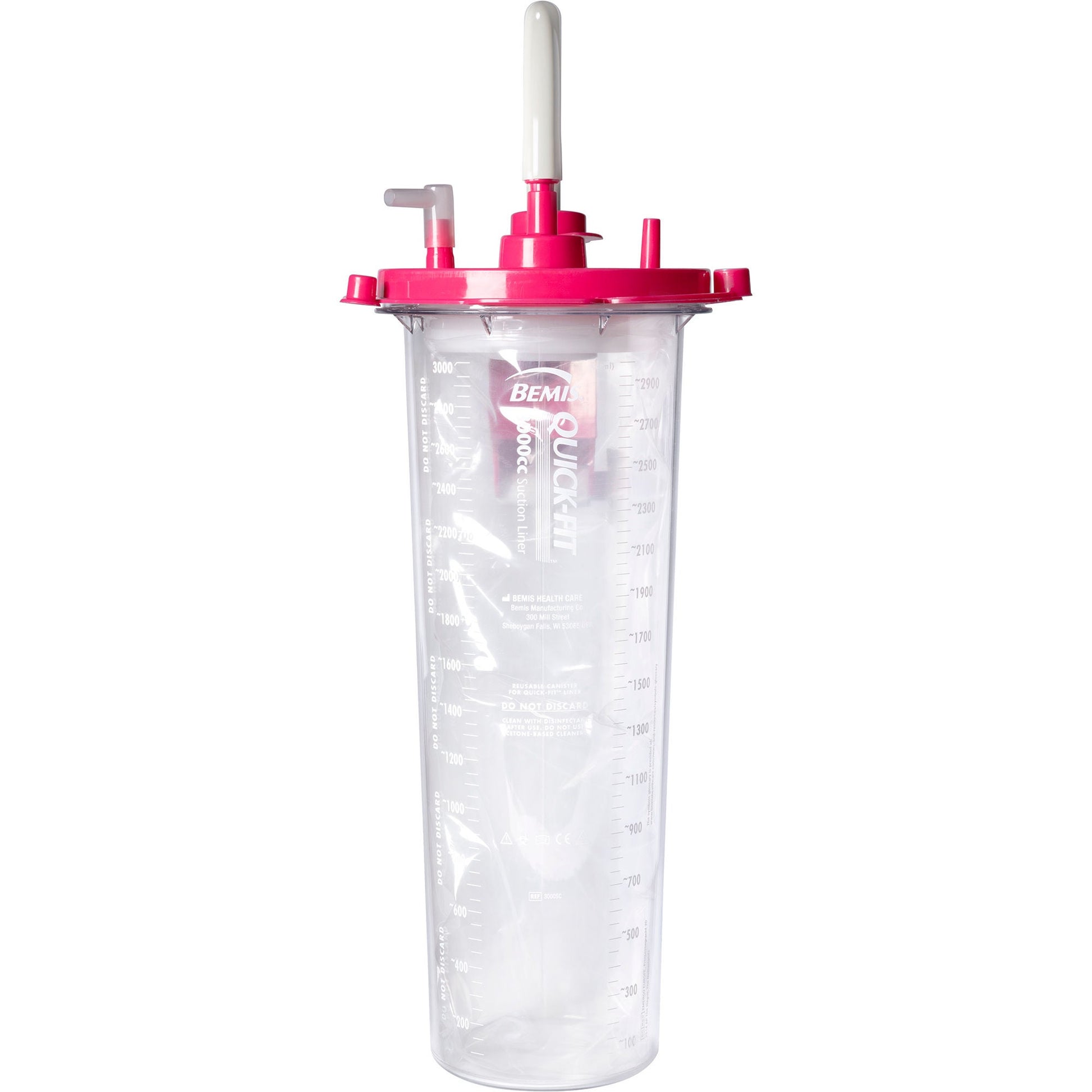 Quick-Fit™ Suction Canister for use with Quick-Fit™ Liner Systems