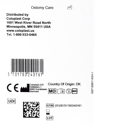 Brava Ostomy Seal Convex, Starter Hole (20mm) For Use with Ostomy Pouch