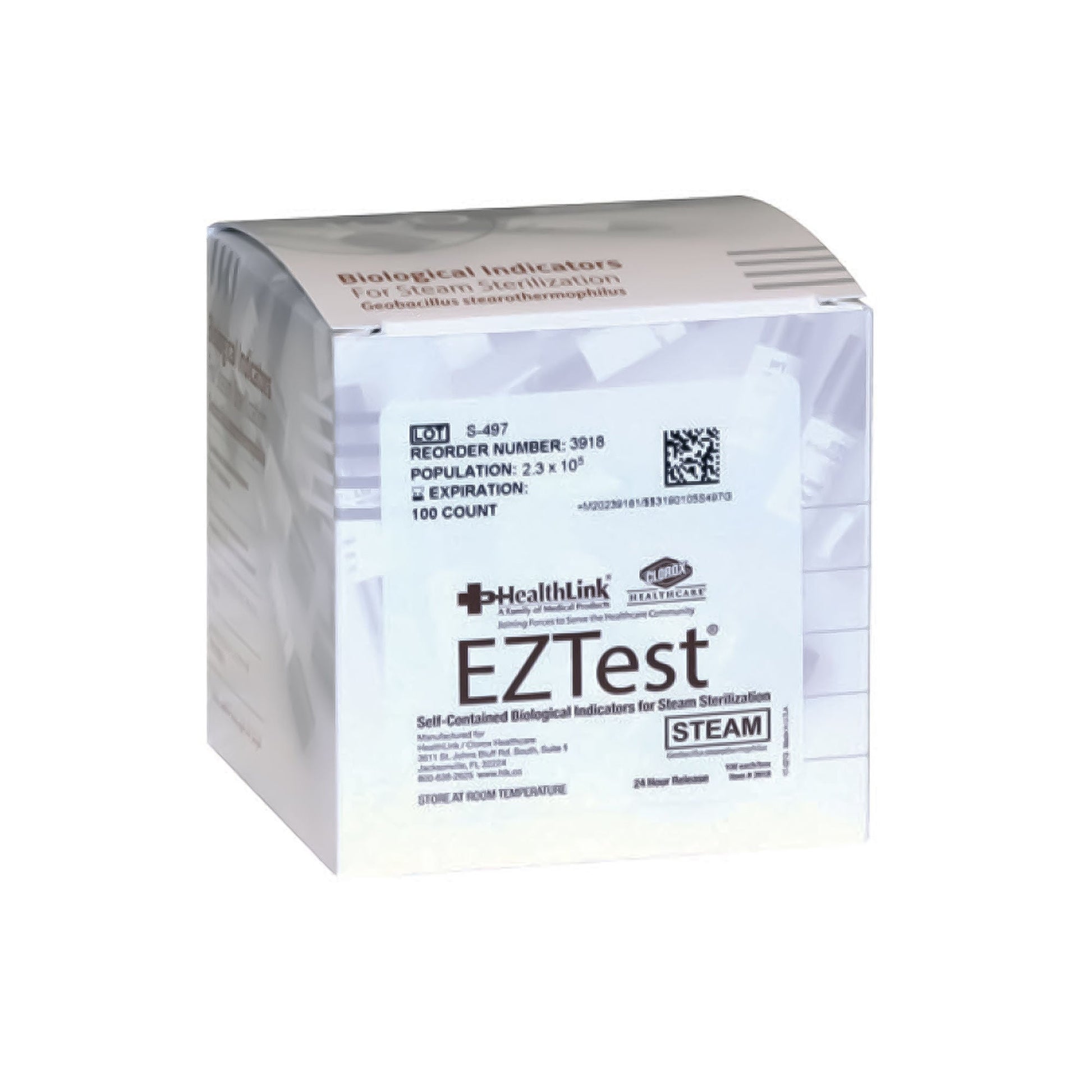 EZTest® Self-Contained Biological Indicators for Steam Sterilization