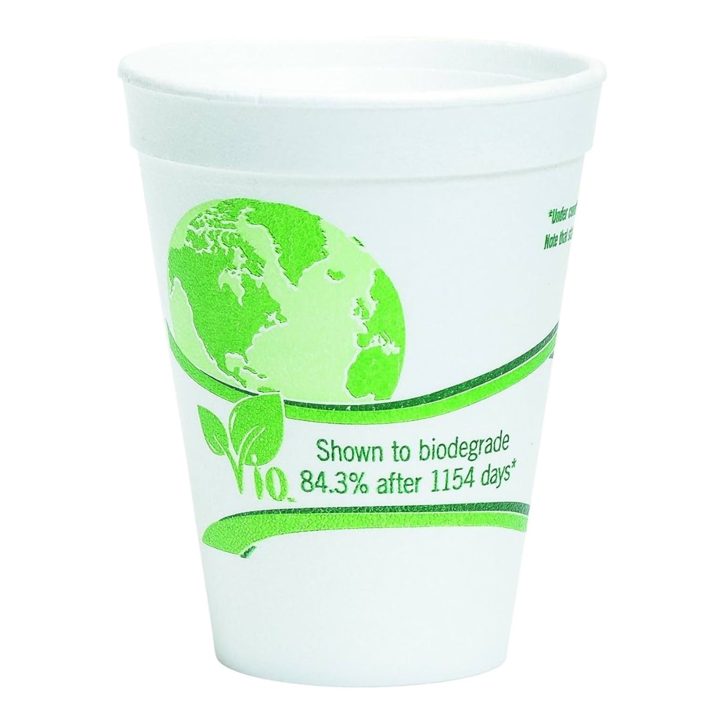 WinCup® White Foam Drinking Cup, capacity