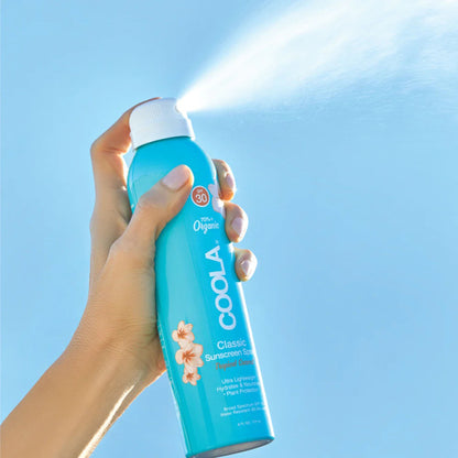 Coola® Clear Body Sunscreen Spray SPF 30 Tropical Coconut Scent, Can