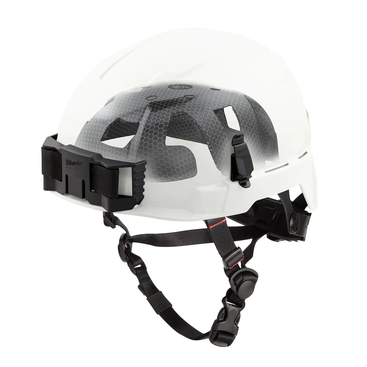 Milwaukee BOLT Red Safety Helmet with IMPACT ARMOR Liner (USA) - Type 2, Class E 48-73-1351 | 3-Piece, Molded Plastic