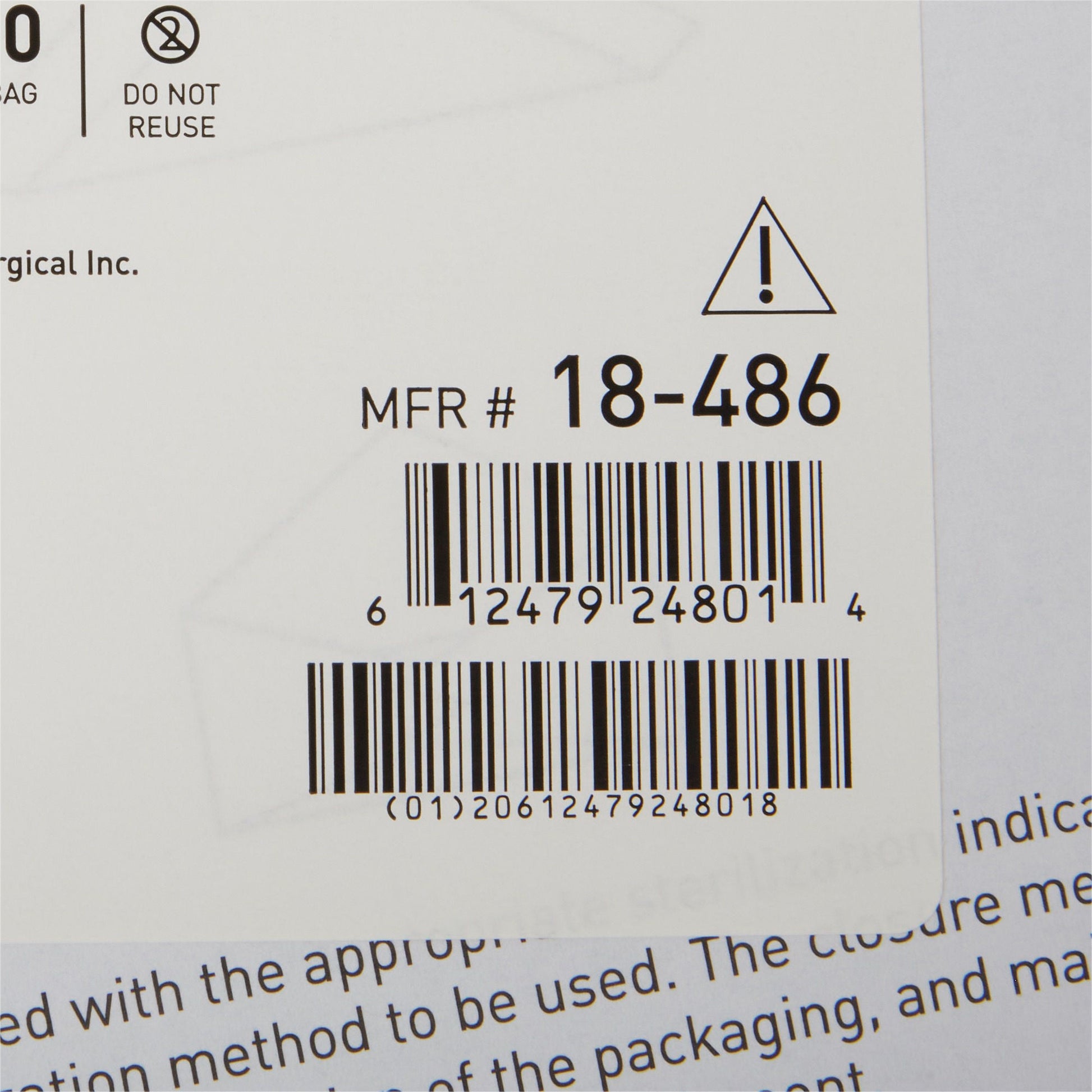 McKesson Single Layer Sterilization Wrap