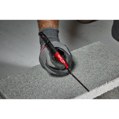 Milwaukee INKZALL Double Sided Black Jobsite Marker – Fine Point & Chisel Tip 48-22-3113