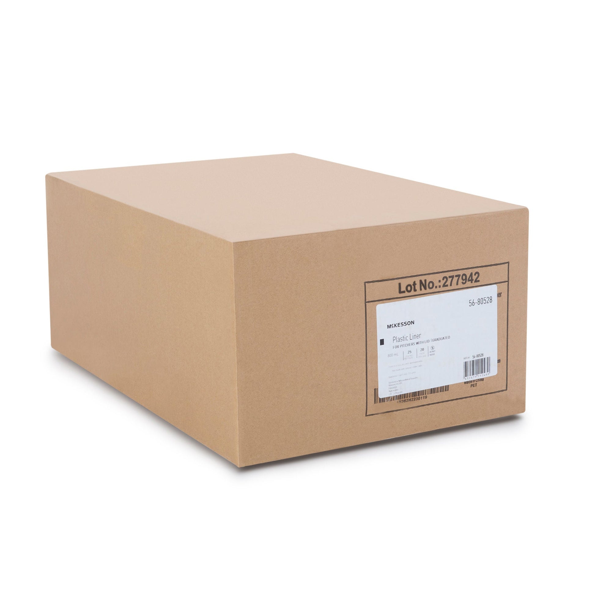 McKesson Plastic Liner for Plastic Pitchers with Lids