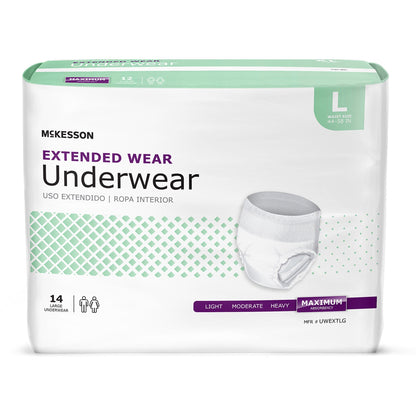 McKesson Extended Wear Maximum Absorbency Underwear