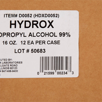 Hydrox 99% Isopropyl Alcohol for Technical Use