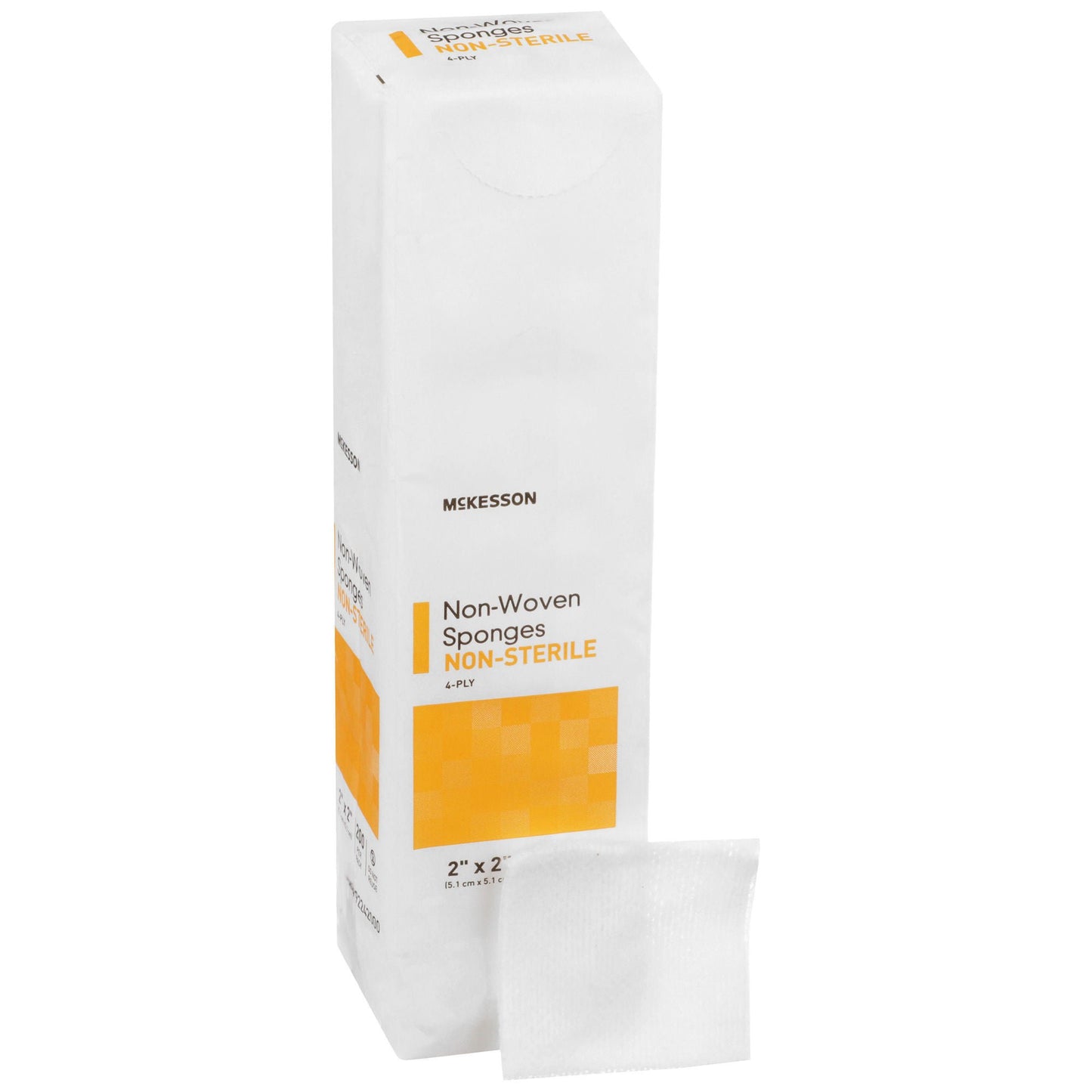 McKesson Nonwoven Sponge, Four Ply