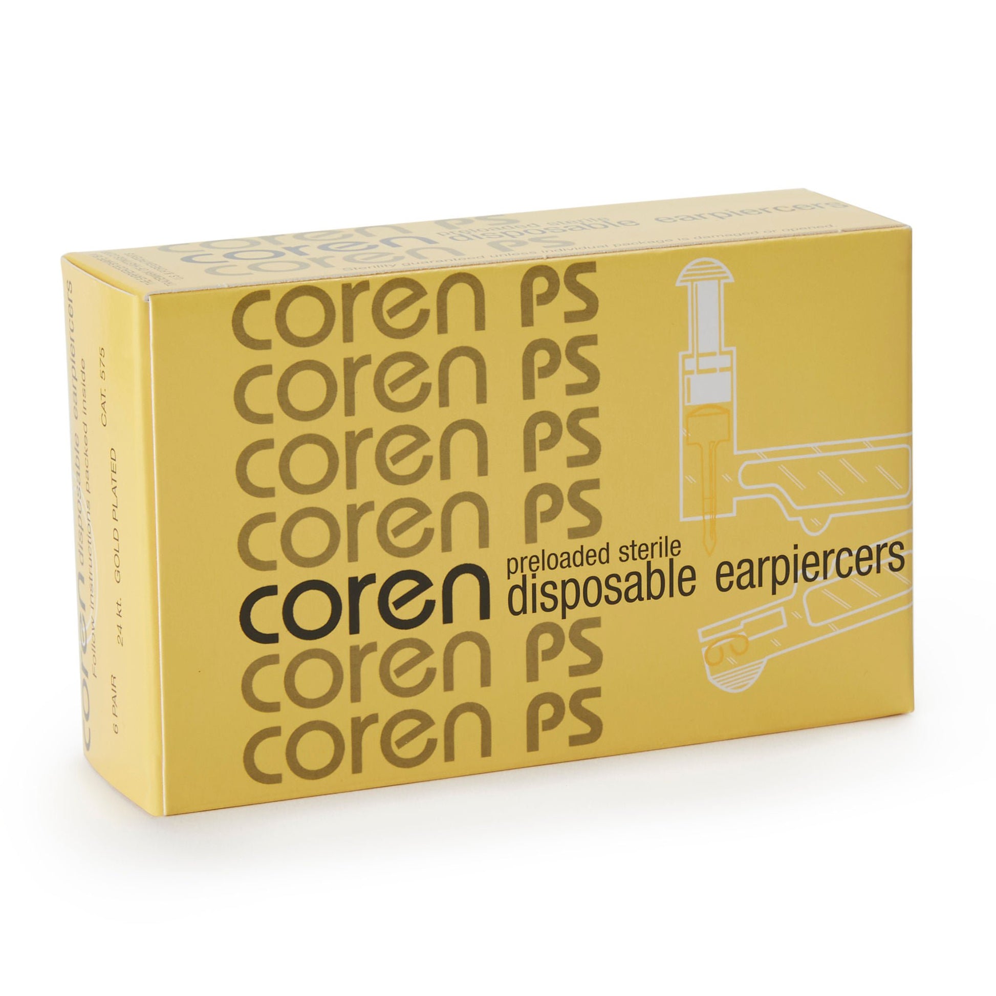 Coren PS Ear Piercer – Box of 6 - view 2