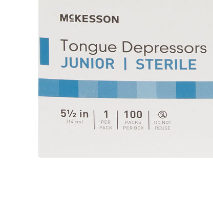 McKesson Tongue Depressor for Pediatric Use, Sterile – Case of 1000 - view 8