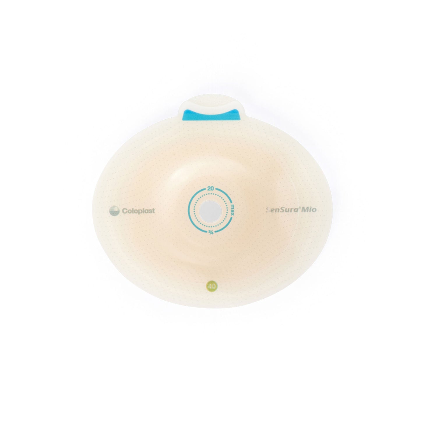 SenSura® Mio Click Convex Deep Ostomy Barrier, Trim to fit Stomas