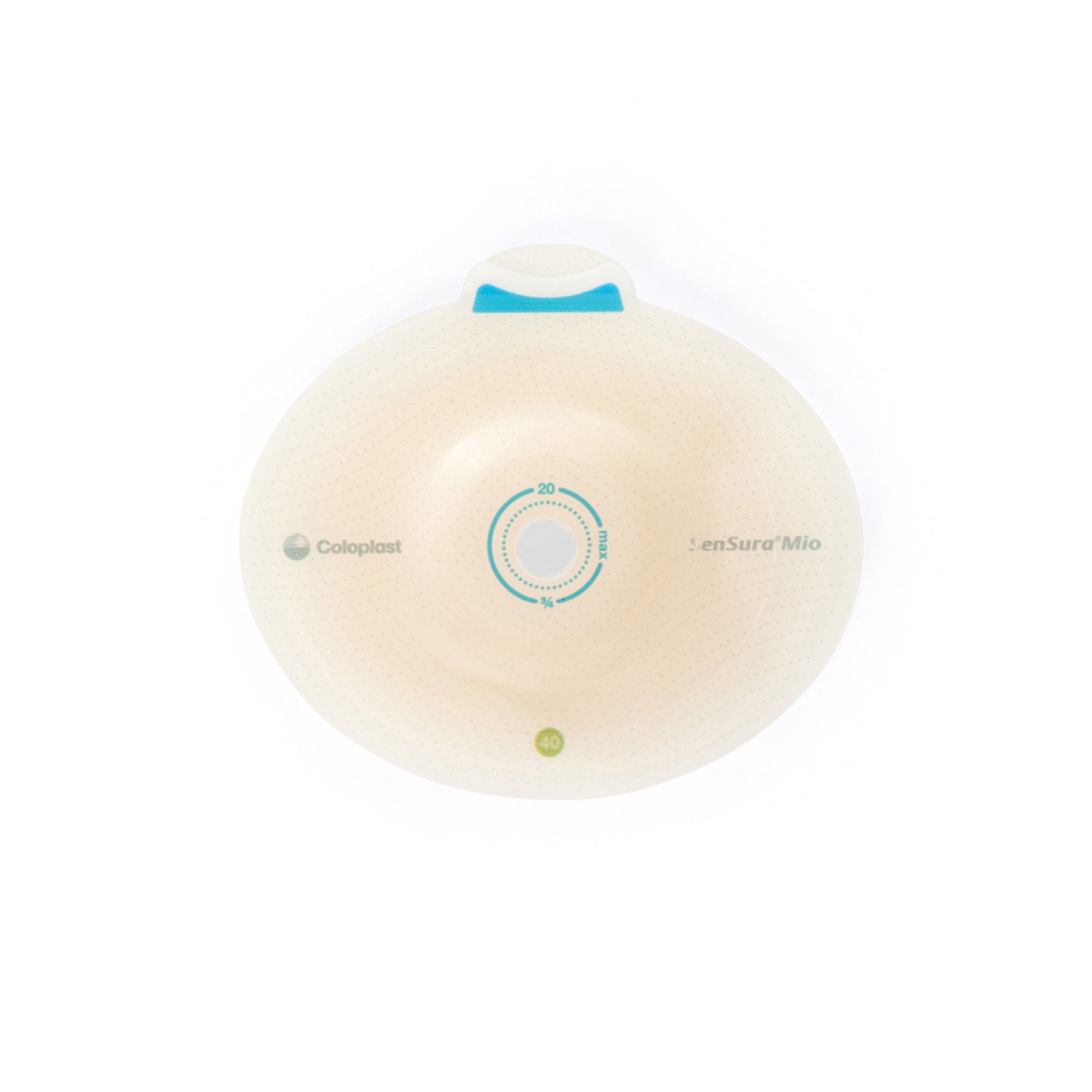 SenSura® Mio Click Convex Deep Ostomy Barrier, Trim to fit Stomas