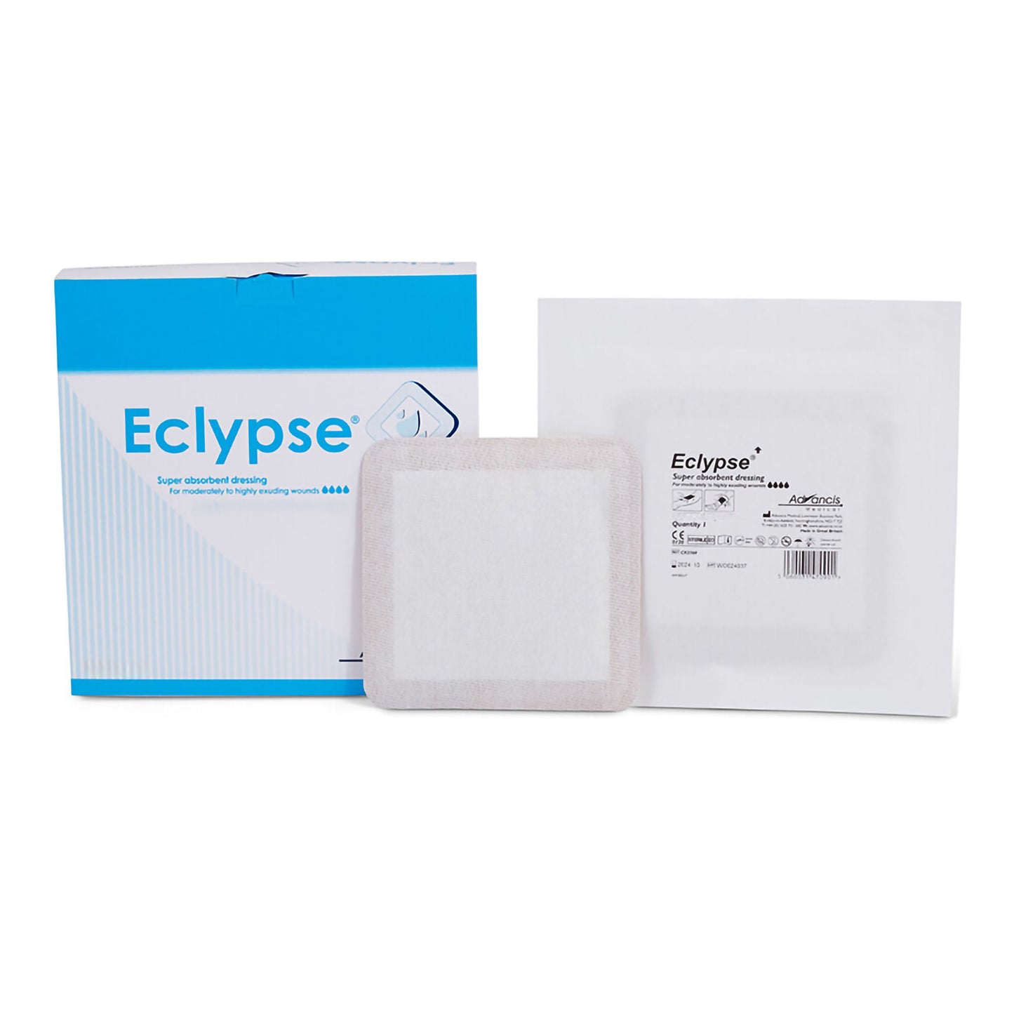 Eclypse Super Absorbent Dressing Square