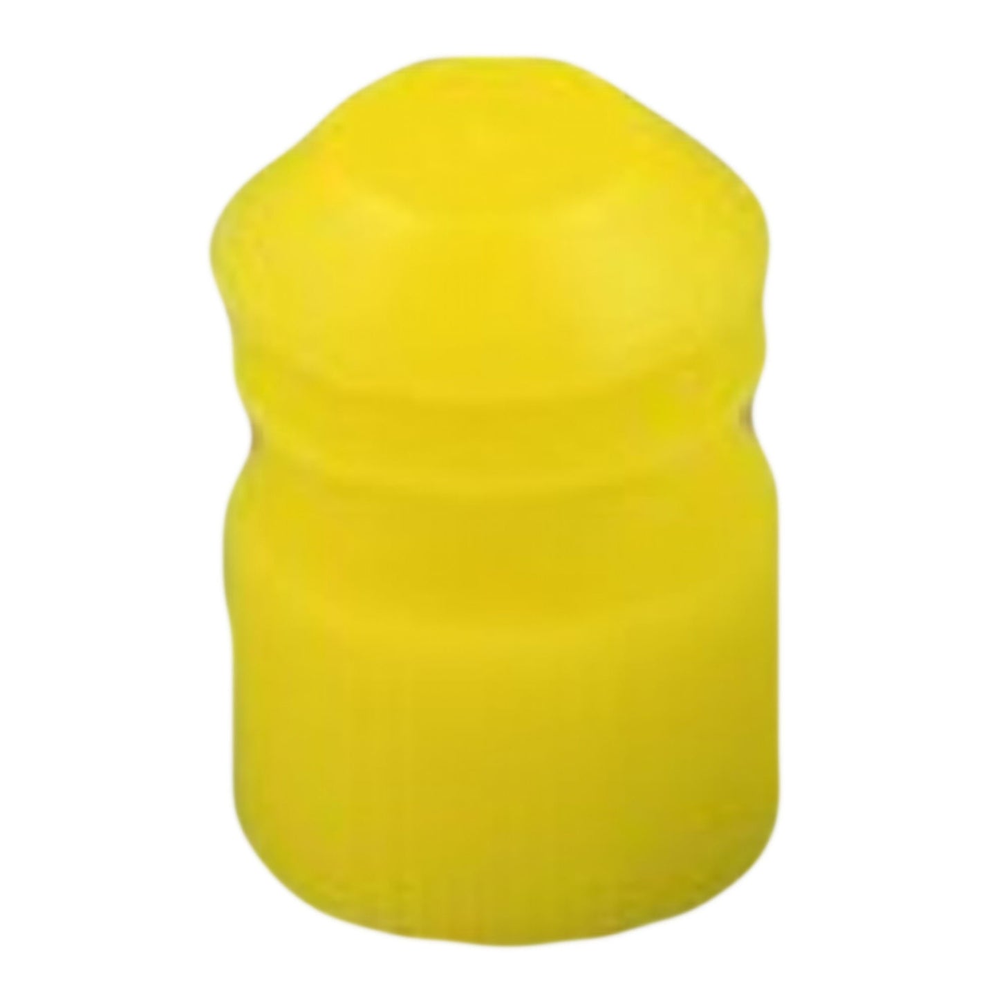 McKesson Tube Closure Flanged Plug Cap 16 mm Diameter NonSterile Yellow