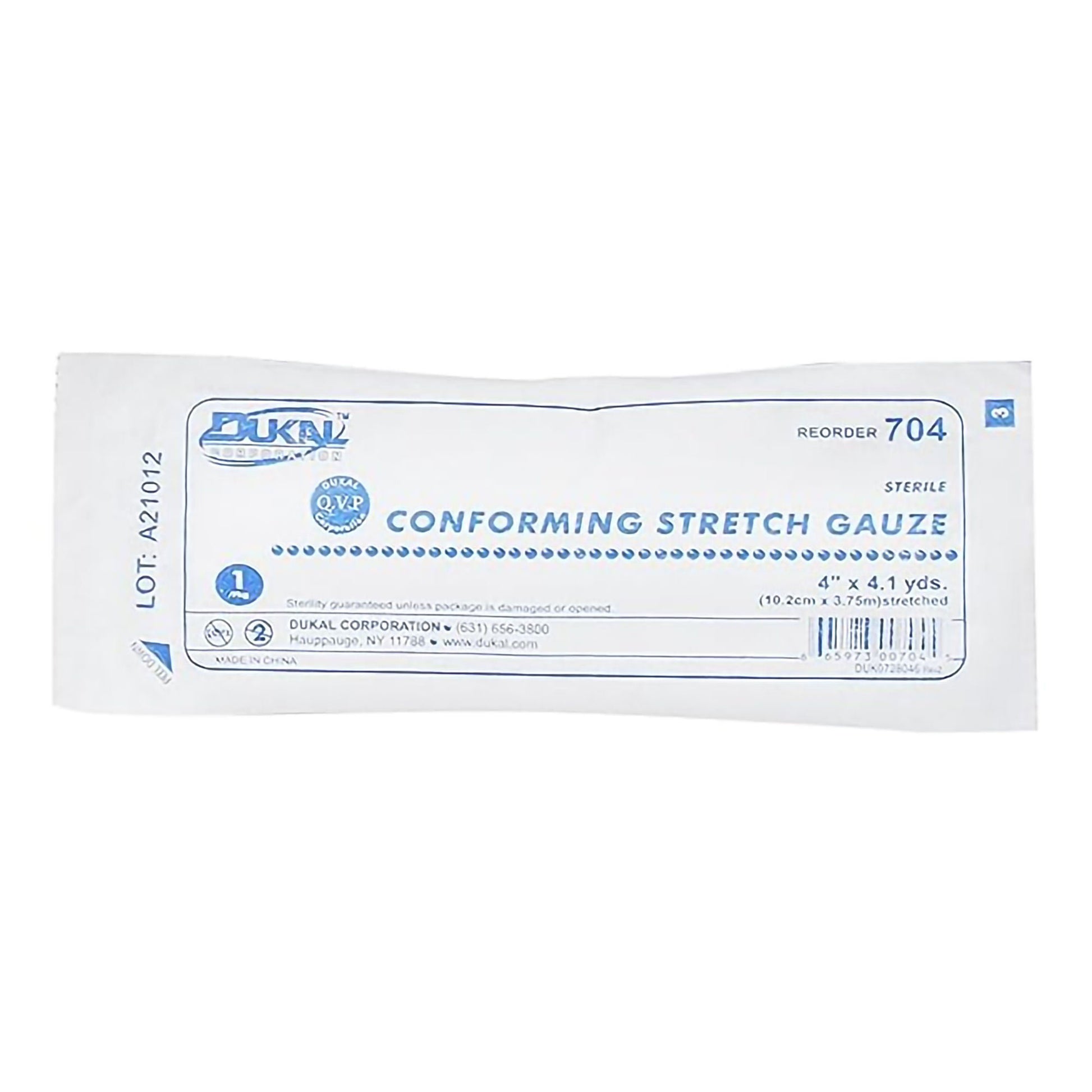 Dukal™ Sterile Conforming Bandage, 1-Ply