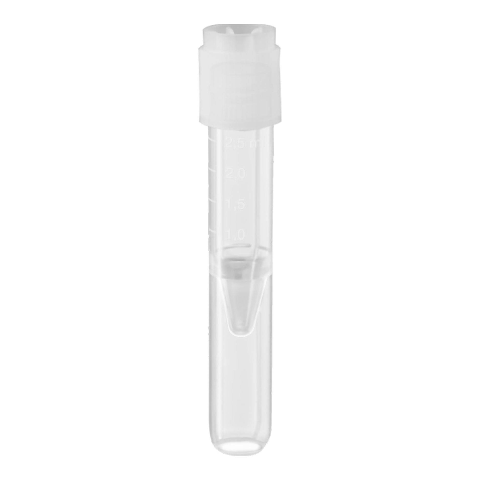 Test Tube Plain Screw Cap Polypropylene Tube