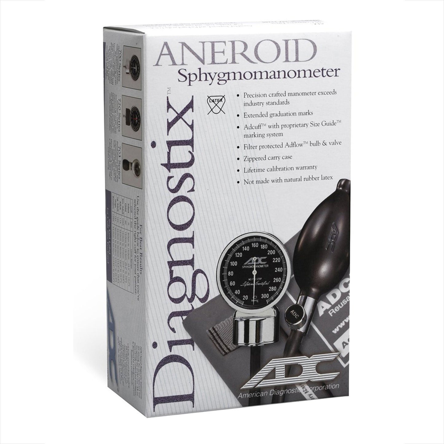 ADC Multikuf™ 732 Portable Four-Cuff Blood Pressure System, Cuff for 13 – 50 cm