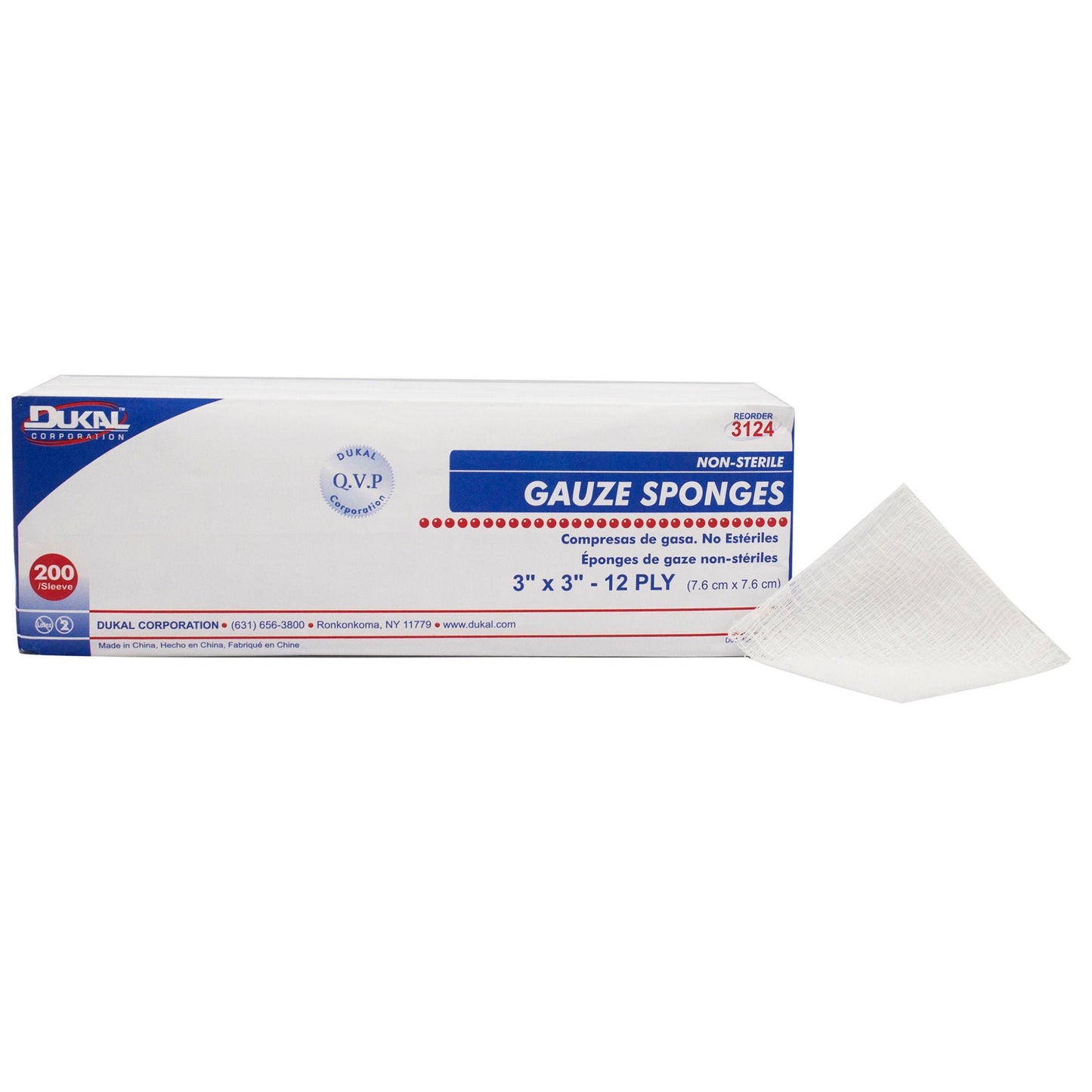 Dukal™ Gauze Sponge, 12-Ply