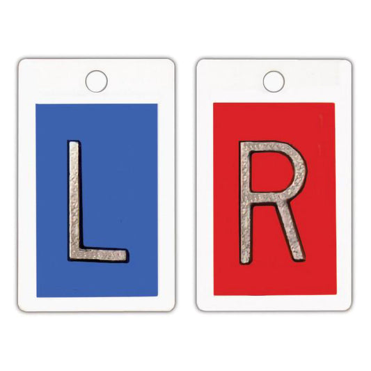 Identifier Markers 1 Inch Blue / Red Left / Right 1 Set