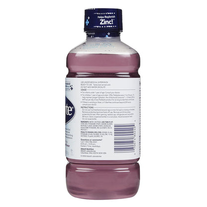 Pedialyte® Grape Electrolyte Solution, Bottle