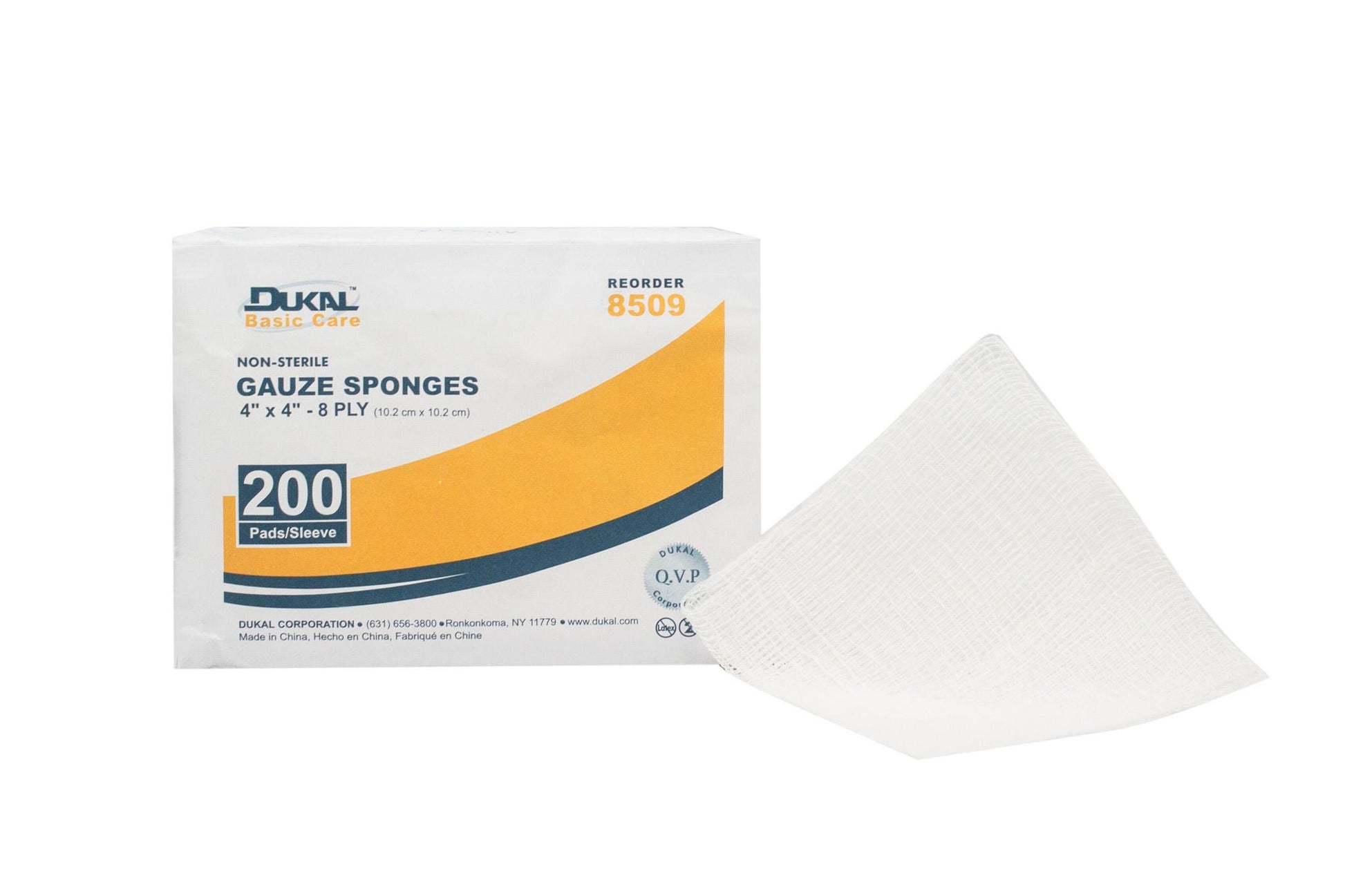 Dukal™ Gauze Sponge, 8-Ply