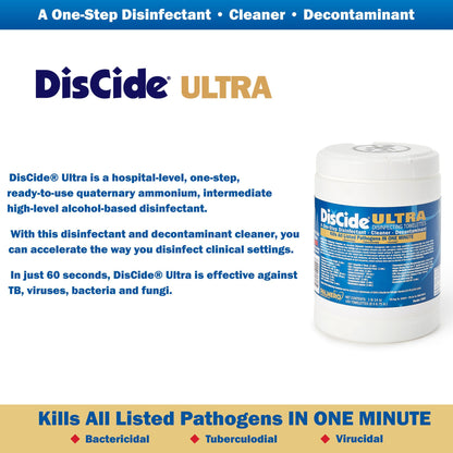 DisCide® Ultra Disinfecting Towelettes