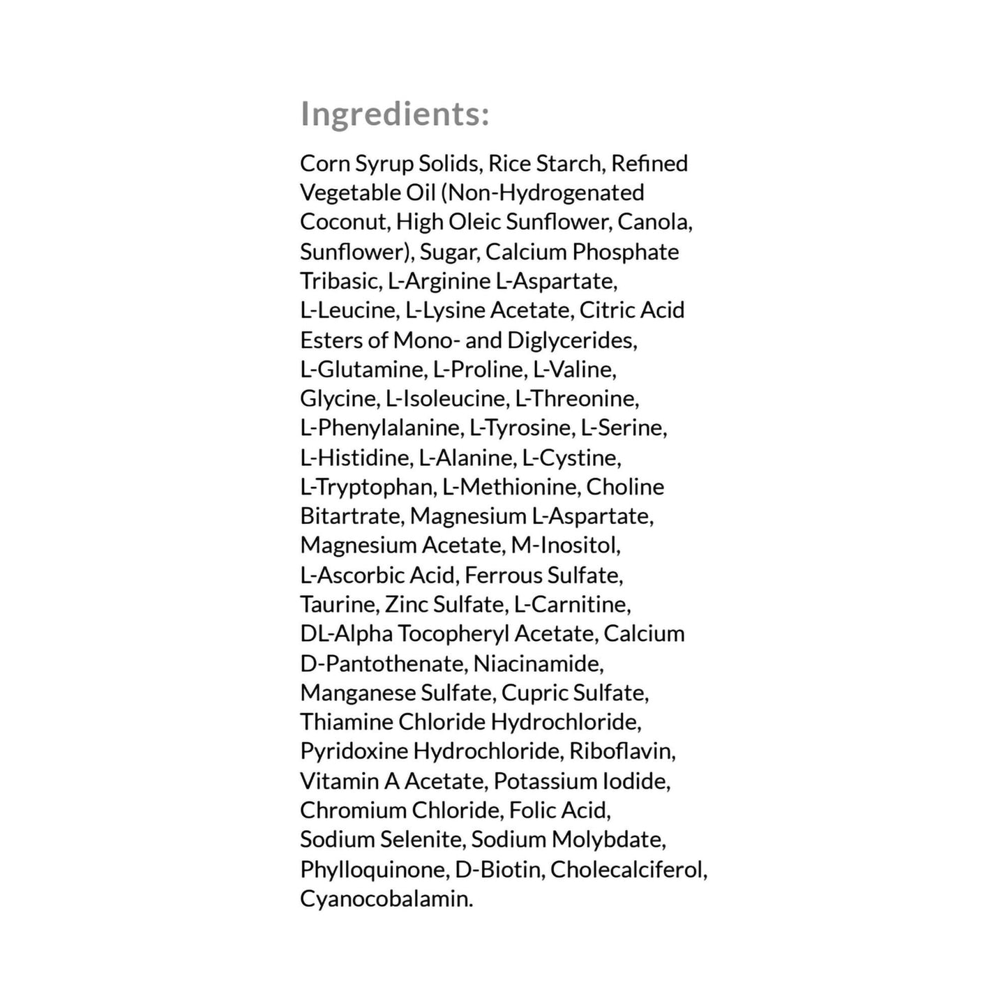 Neocate® Nutra Amino Acid–Based Medical Food, carton